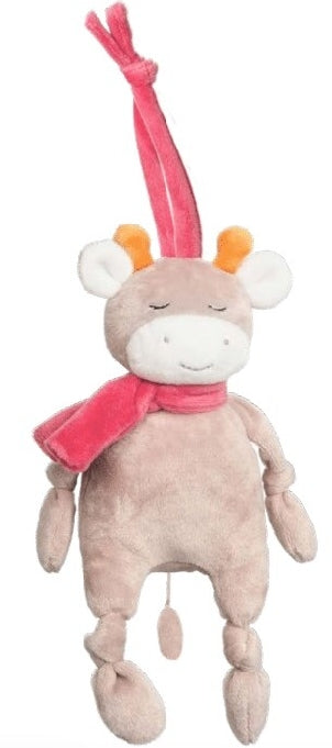 PELUCHE CARILLON MUCCA MORO 15CM