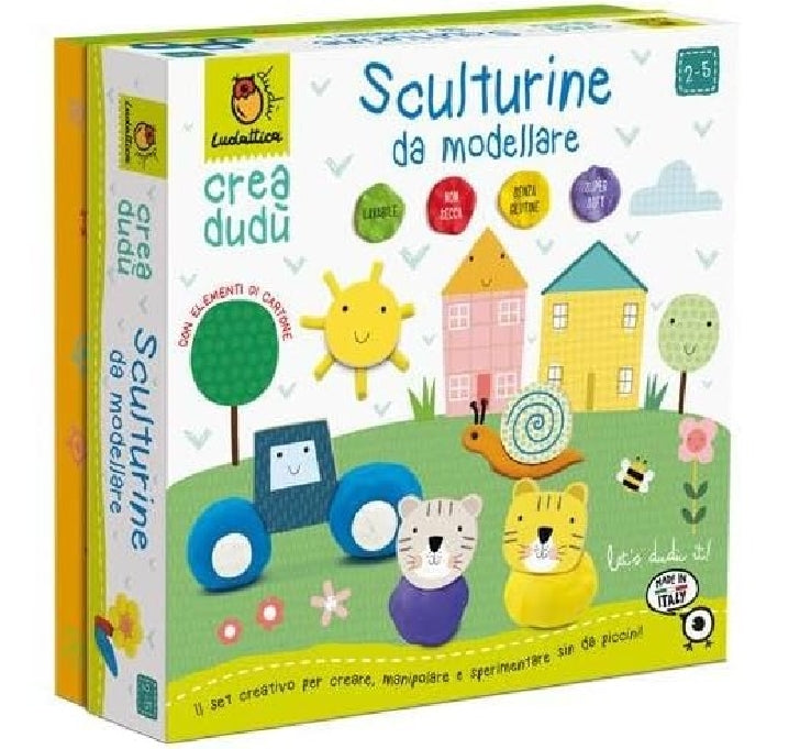 GIOCO ITALIANO CREA DUDÚ - SCULTURINE DA MODELLARE