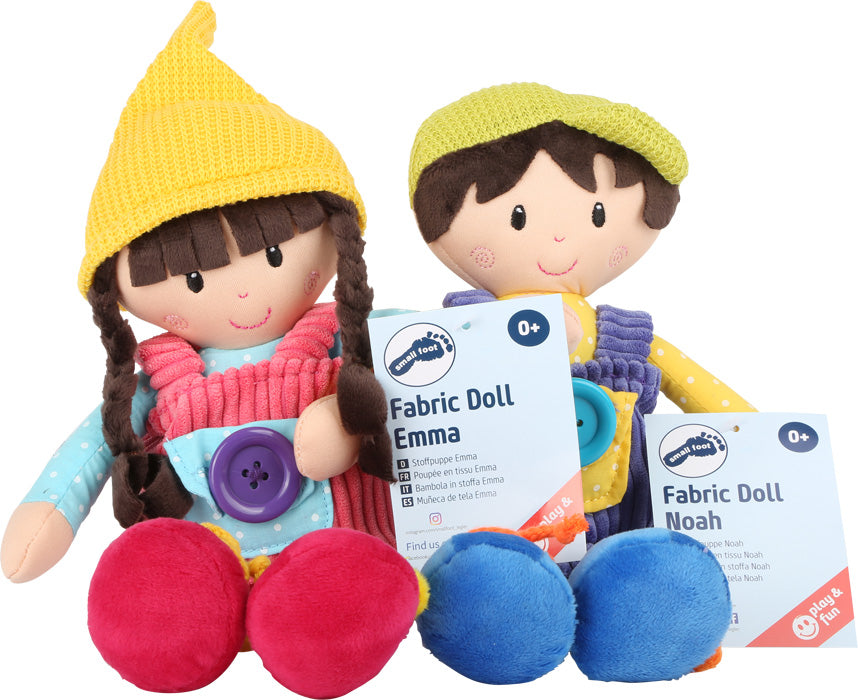 Noah & Emma Fabric Dolls