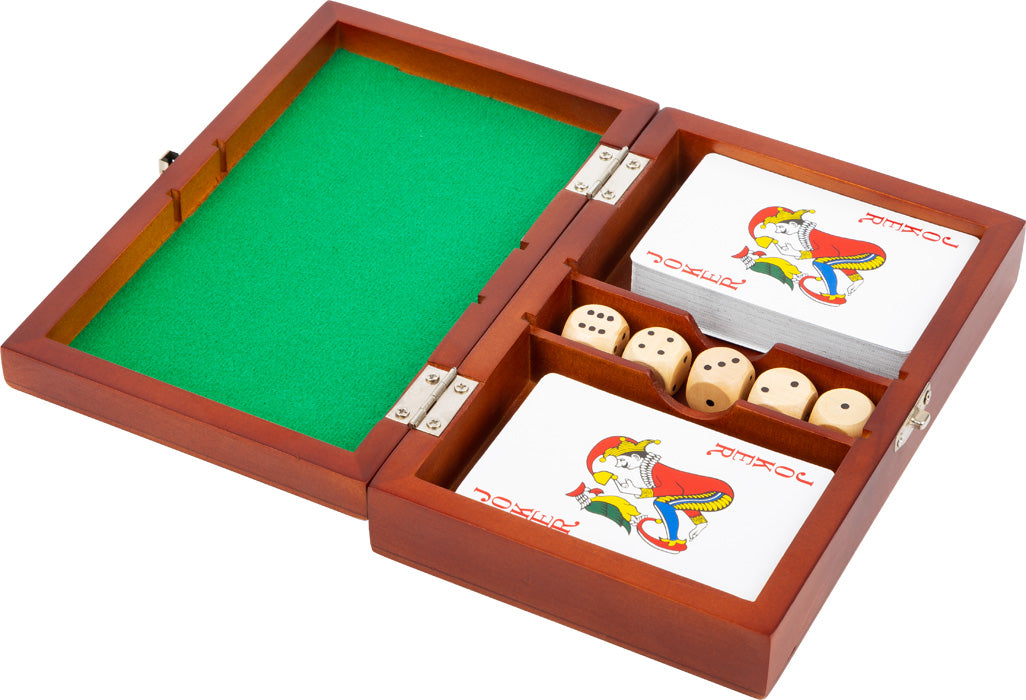 Scatola giochi Carte e Dadi
