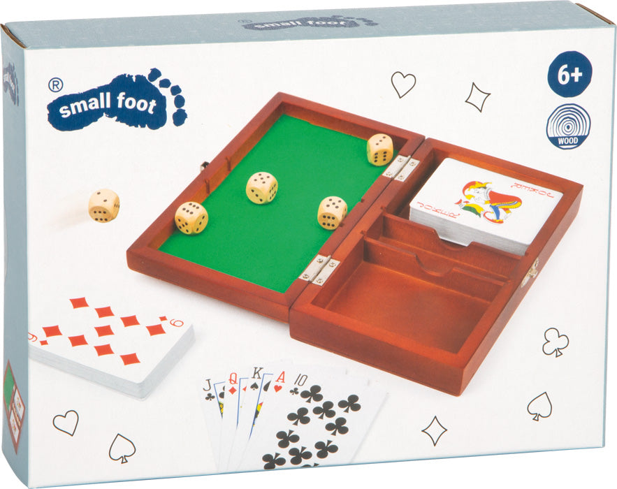 Scatola giochi Carte e Dadi