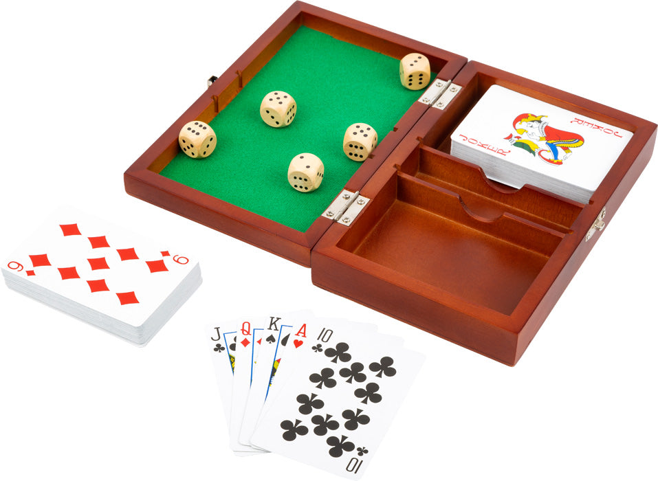 Scatola giochi Carte e Dadi
