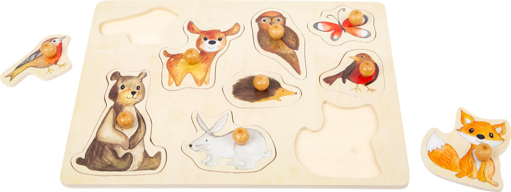 Puzzle Animali della foresta