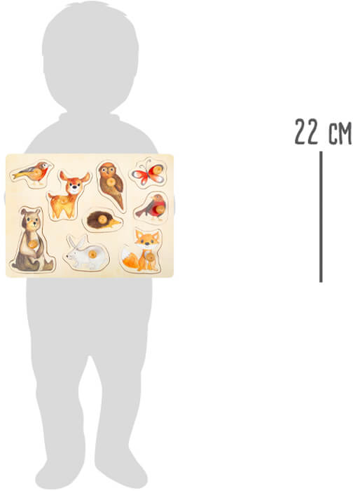 Puzzle Animali della foresta