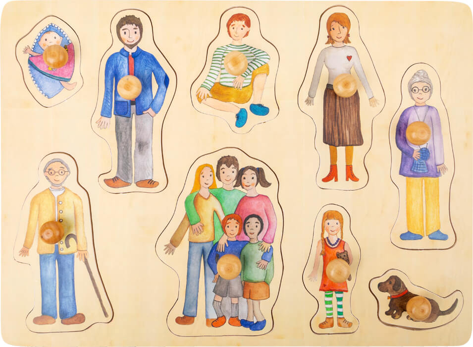 Puzzle Famiglia e Amici