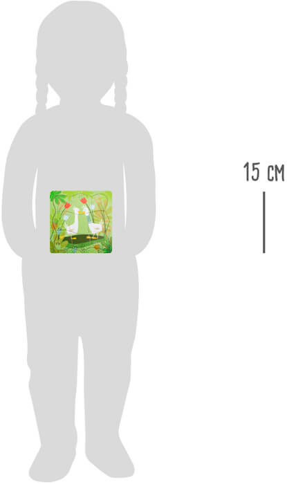 Puzzle a strati Coppia di anatre