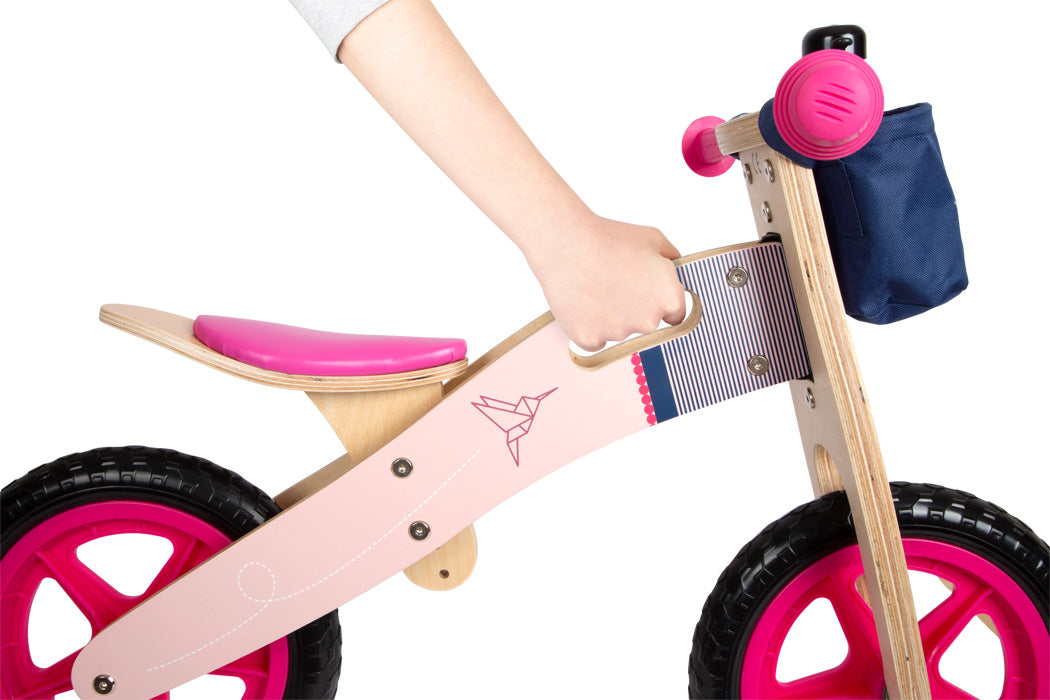 Biciclettina senza pedali Rosa Colibrì