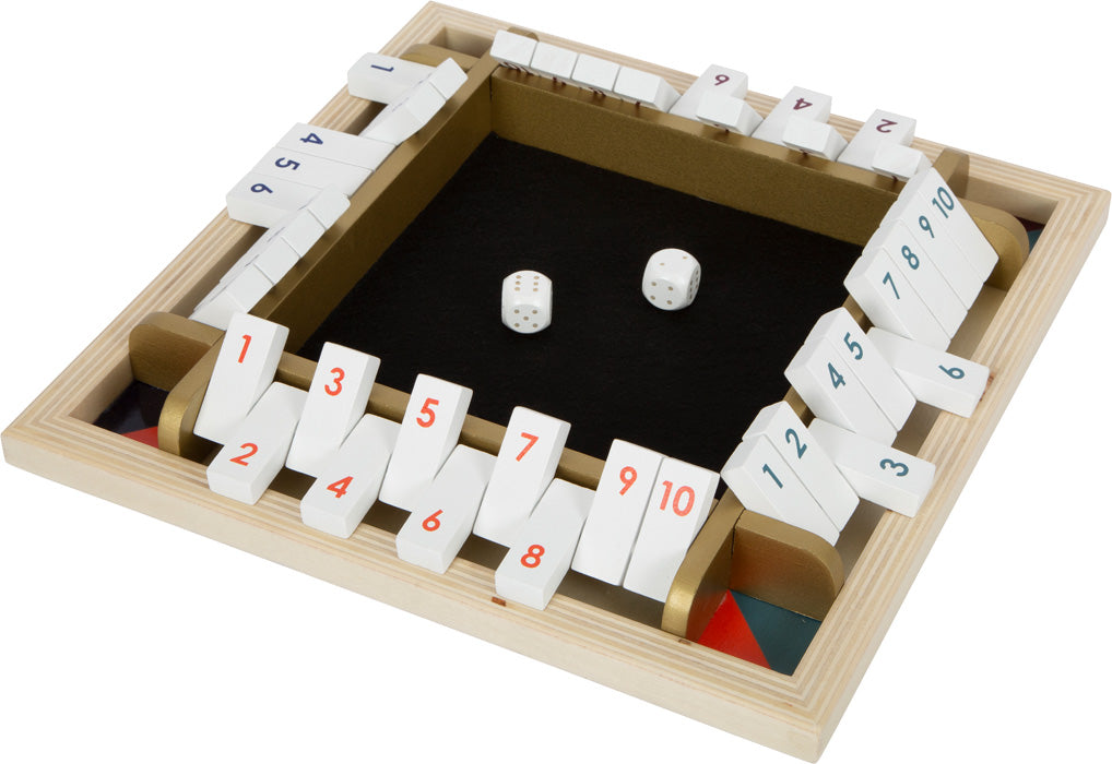 Gioco di dadi Shut the box "Gold Edition"