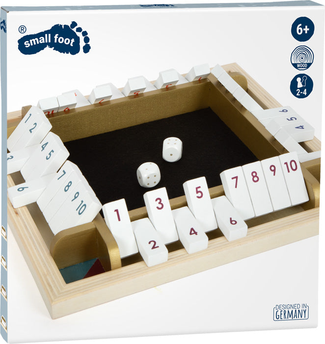 Gioco di dadi Shut the box "Gold Edition"