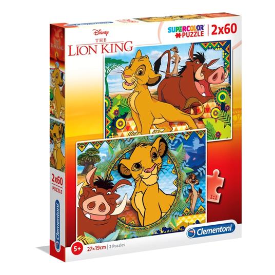 Puzzle Lion King (Pezzi 2x60 )