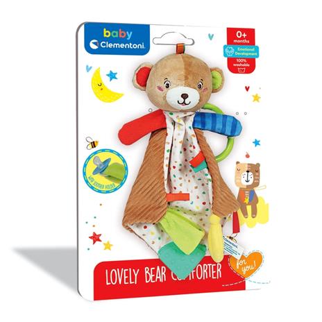 Doudou Bear With Rattle