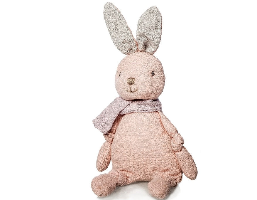 Peluche Coniglio Cotone Rosa