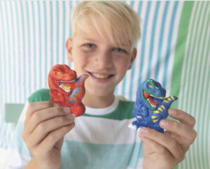 3D Plaster Dinosaurs