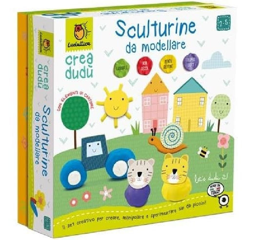 GIOCO ITALIANO CREA DUDÚ - SCULTURINE DA MODELLARE