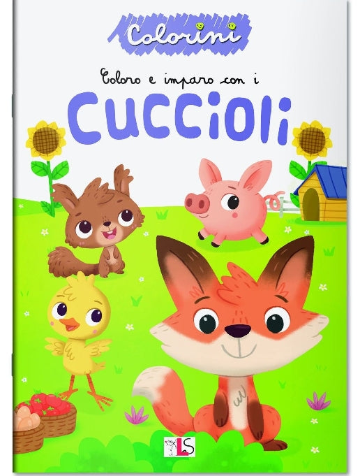 LIBRO DIPINGERE ITALIANO CUCCIOLI
