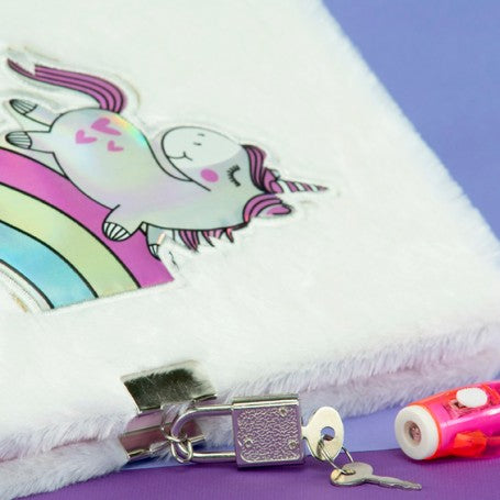 Plush Unicorn Secret Diary