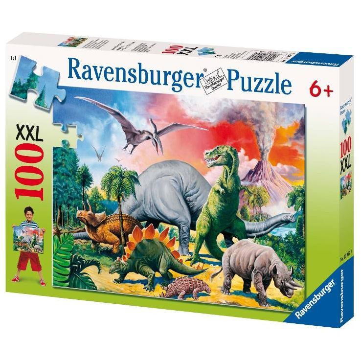 Ravensburger Puzzle 100 Dinosauri