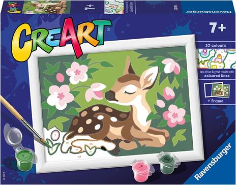 Ravensburger Creart Cerbiatto Fra i Fiori