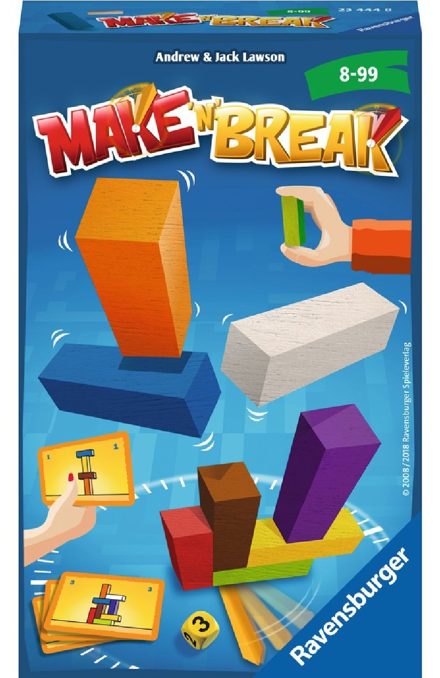 RAVENSBURGER GIOCO VIAGGIO MAKE N BREAK
