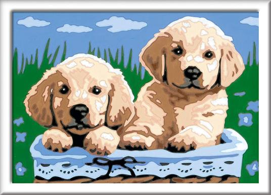 Ravensburger CreArt Cuccioli Golden Retriever