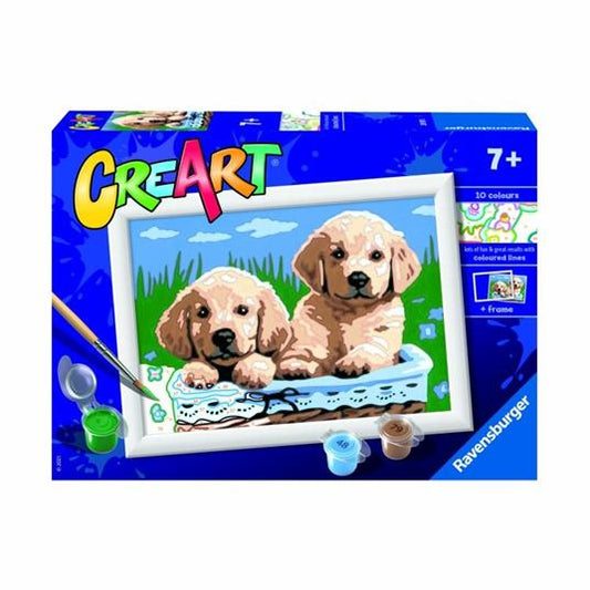 Ravensburger CreArt Cuccioli Golden Retriever