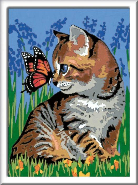 Ravensburger CreArt Cat And Butterfly