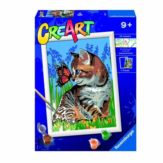 Ravensburger CreArt Кот и бабочка