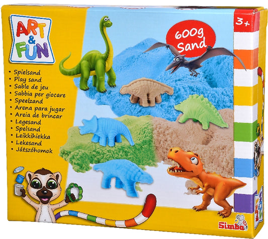 GIOCO SABBIA SET DINOSAURO