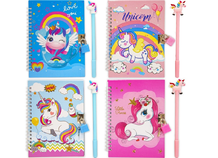 Diario Unicorno Con Penna