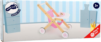 Pink doll stroller