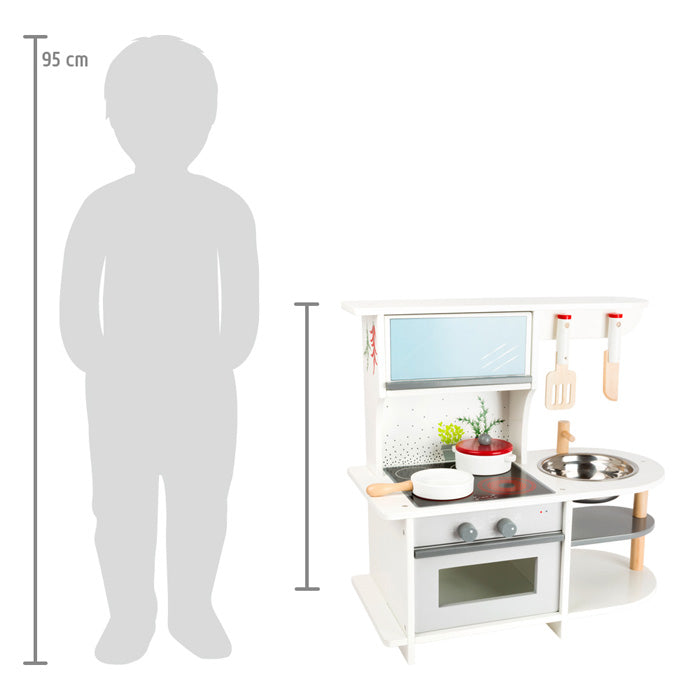 Tiny play kitchen