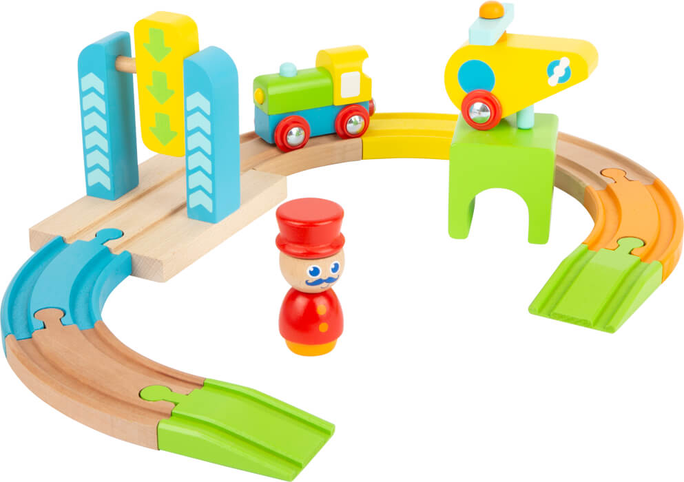 Trenino in legno Junior Elicottero