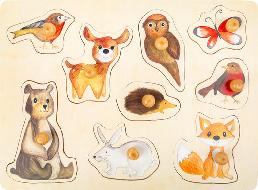 Puzzle Animali della foresta