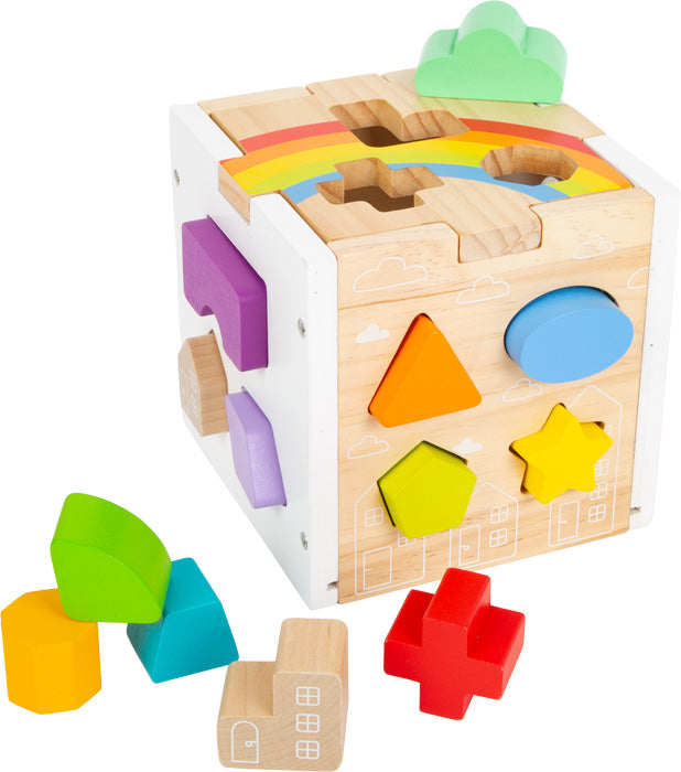 Rainbow Interlocking Dice