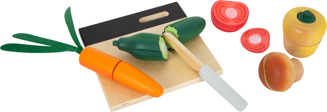 Set for cutting fresh vegetables