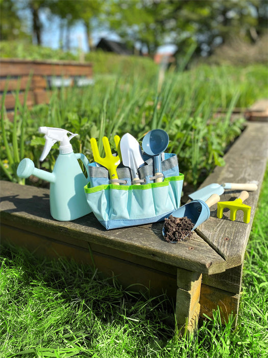 Borsa da giardinaggio con attrezzi da giardinaggio