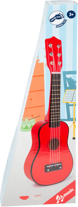 Red guitar