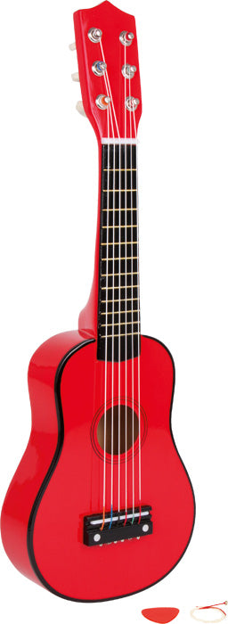 Red guitar