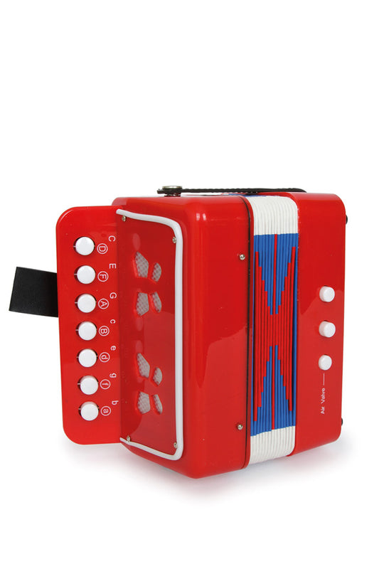 Red accordion