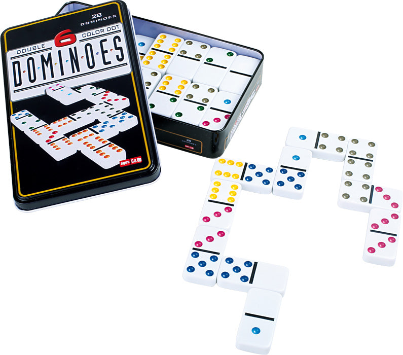 6 color dominoes