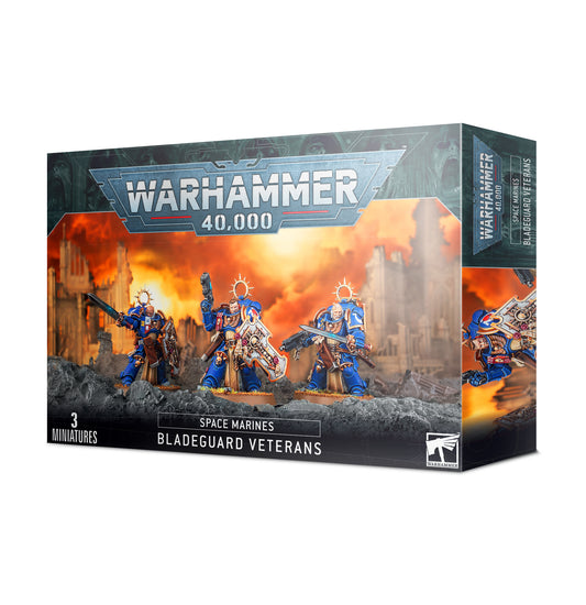 WARHAMMER 40K: S-MARINES, VETERAN BLADE GUARDS [48-44]