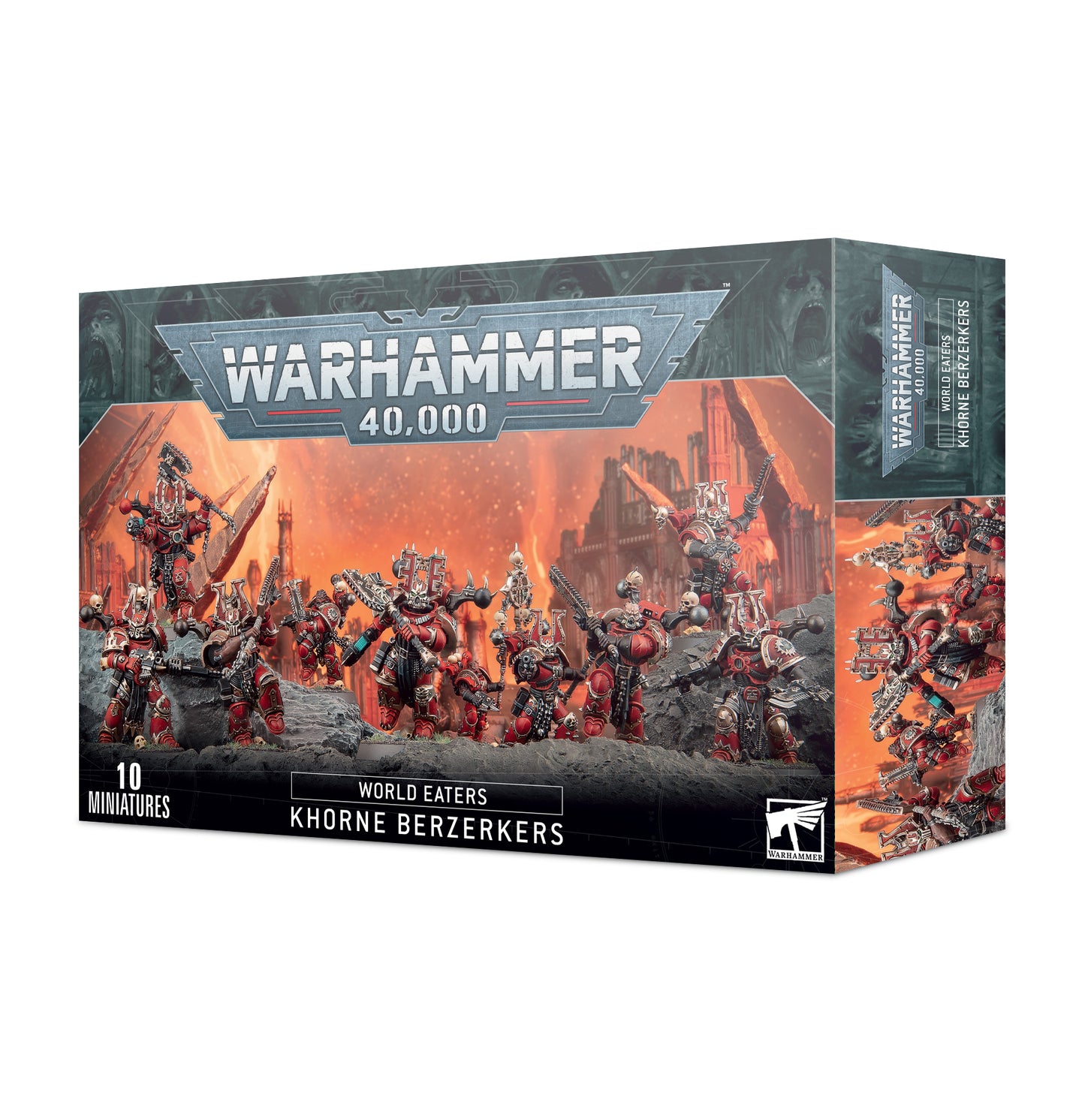 WARHAMMER 40K: WORLD EATERS, KHORNE'S BERZERKER [43-10]