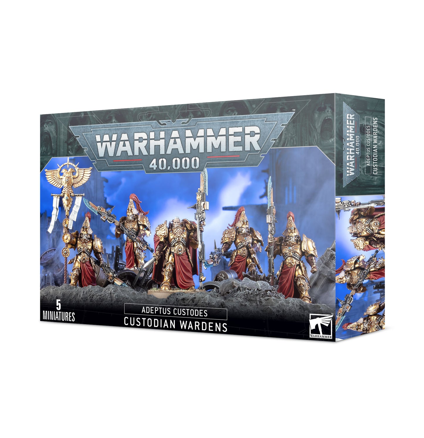 WARHAMMER 40K: ADEPTUS CUSTODES, GUARDIAN SENTINELS [01-11]