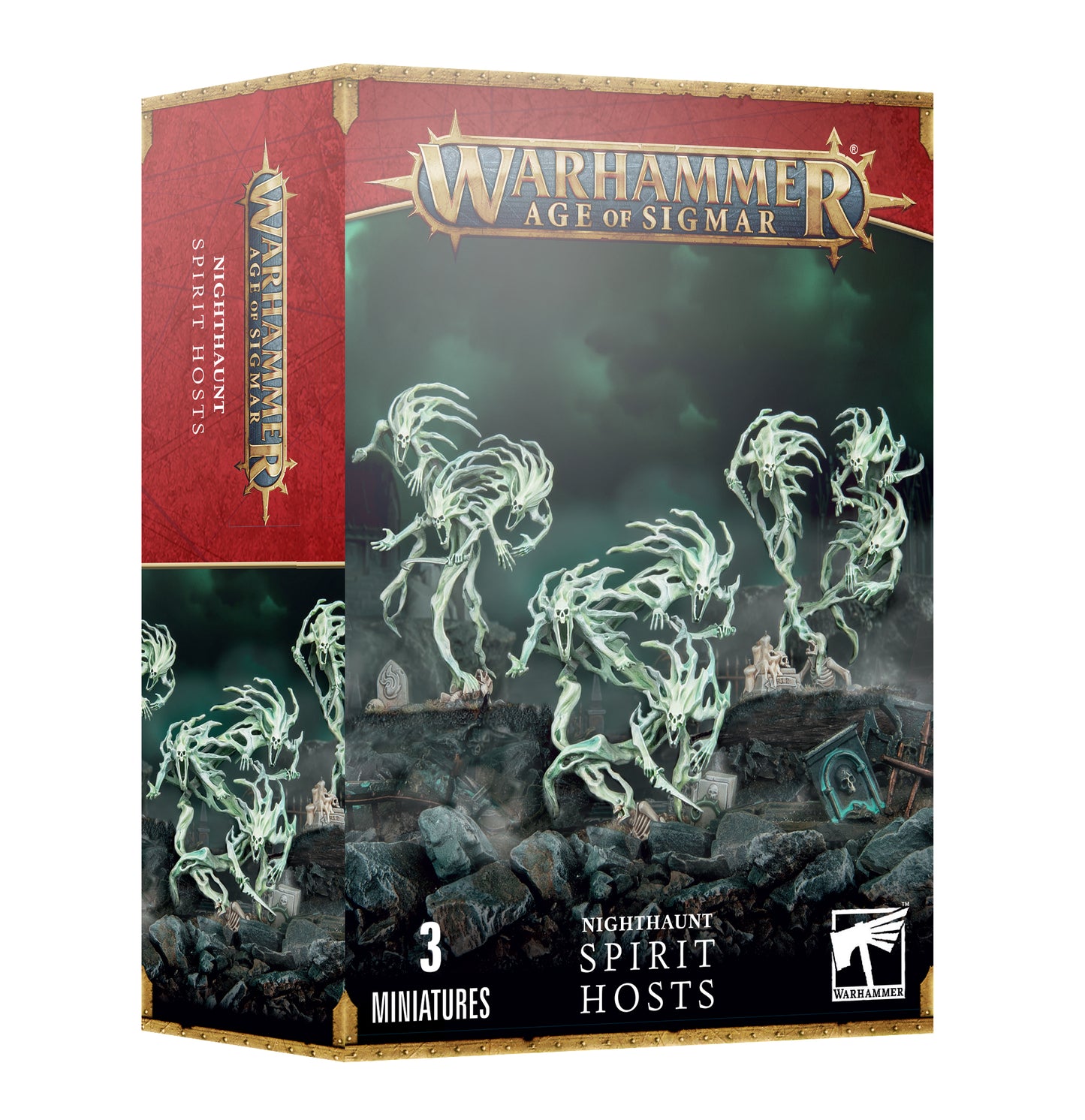 WARHAMMER AOS: NIGHTHAUNT, HOSTS OF SPIRITS [93-08]